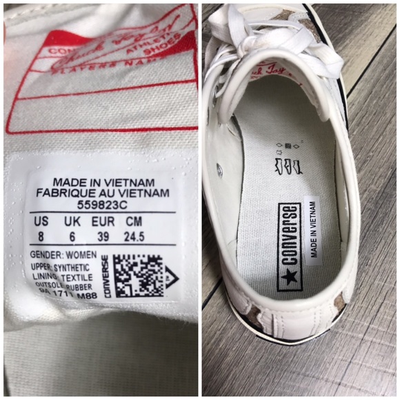 NWT Converse Ctas 70 Egret Gold WMNS - Picture 8 of 8